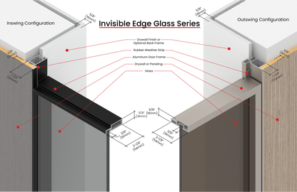 Invisible Edge Glass Series - DOWRS